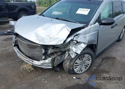 2014 Honda Odyssey Lx from USA, damaged, VIN 5FNRL5H24EB016311